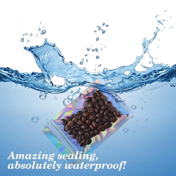 25 Pack of Holographic Resealable Mylar Bags - Picture 5 of 5